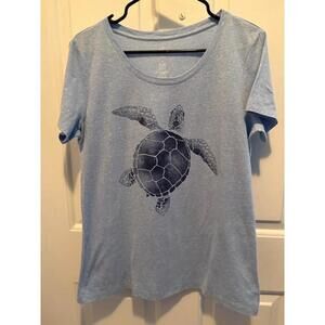 Ladies St John’s Bay Sea Turtle Shirt (L)
